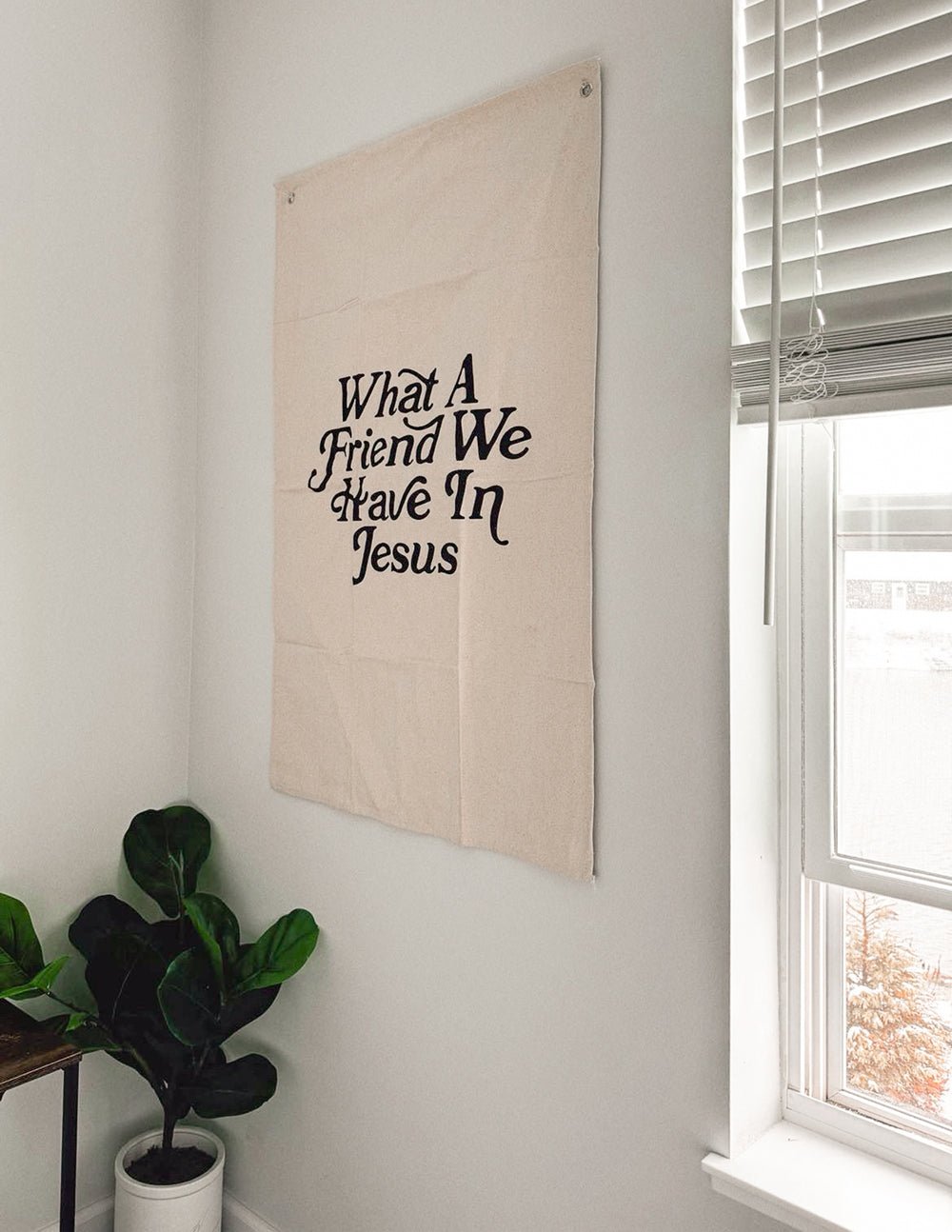 What a Friend in Jesus Tapestry - Two & Gathered