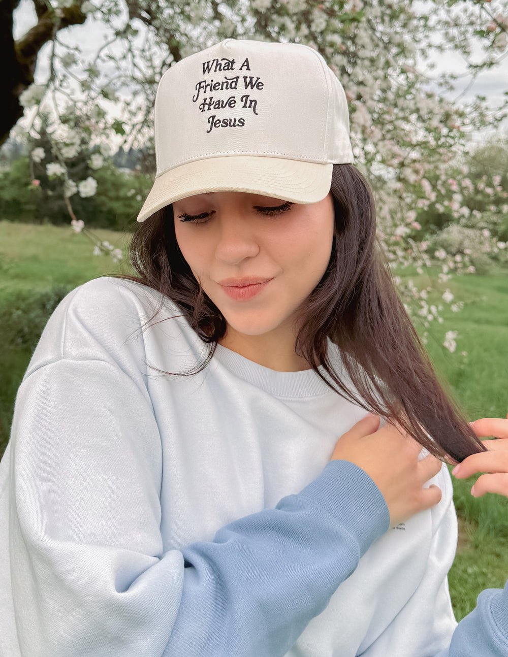 What a Friend in Jesus Trucker Hat - Two & Gathered