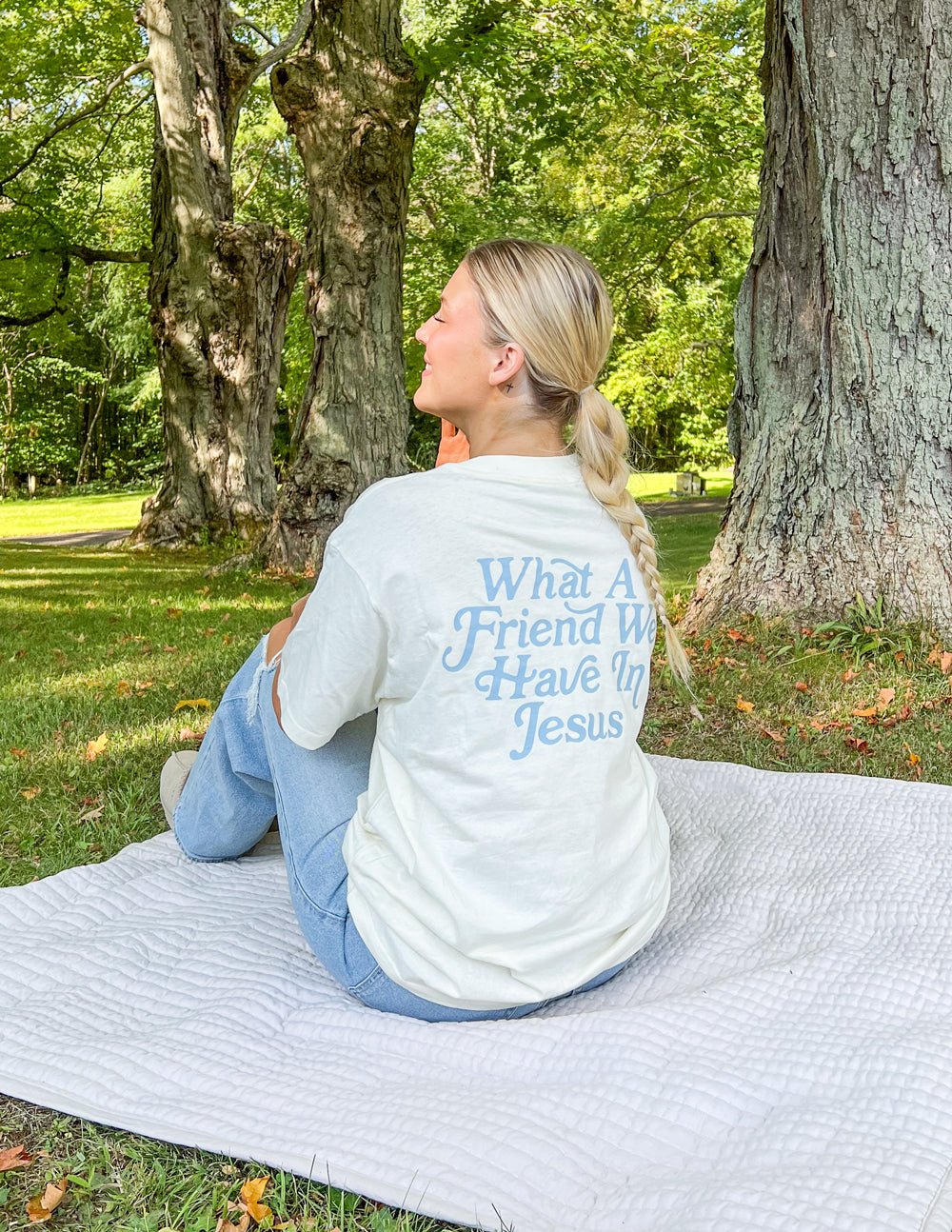 What a Friend in Jesus Unisex Tee - Two & Gathered