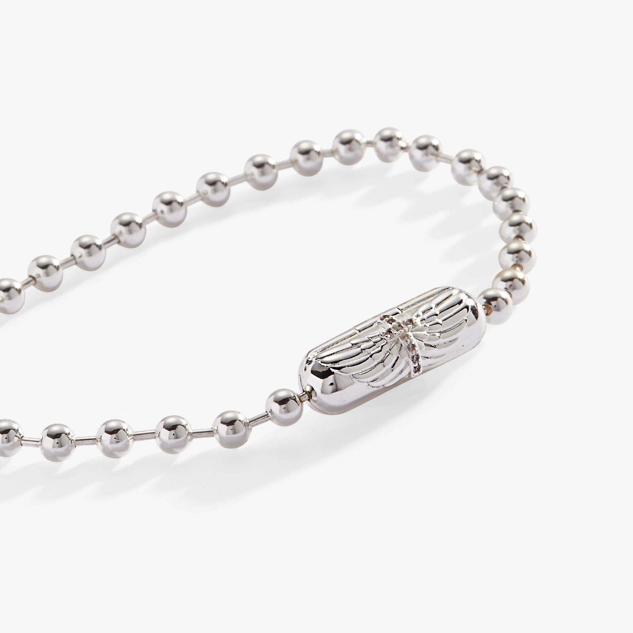 Wings with Cross Barrel Closure Bracelet - Two & Gathered