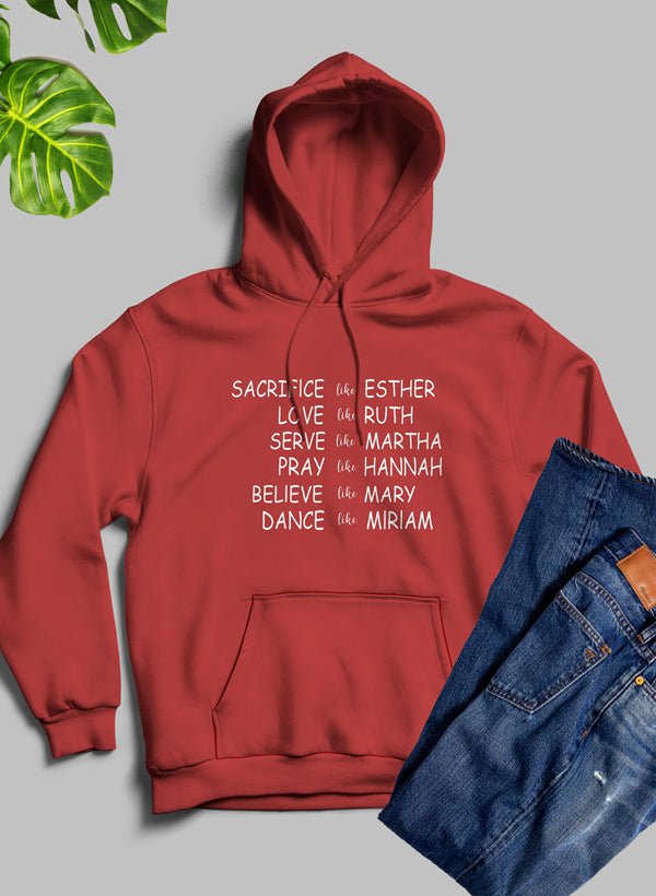 Women of the Bible Hoodie - Two & Gathered