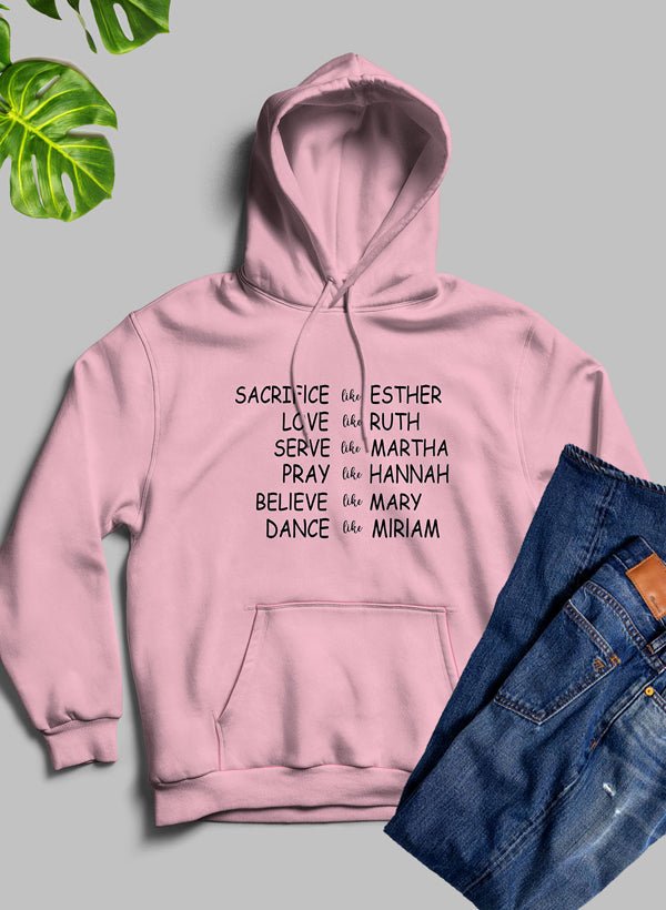 Women of the Bible Hoodie - Two & Gathered