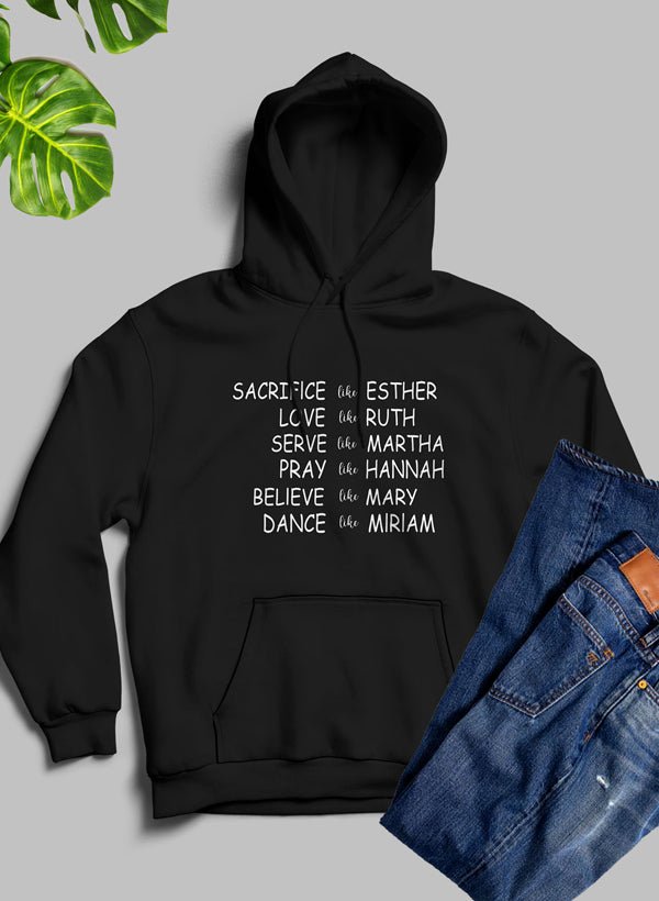Women of the Bible Hoodie - Two & Gathered
