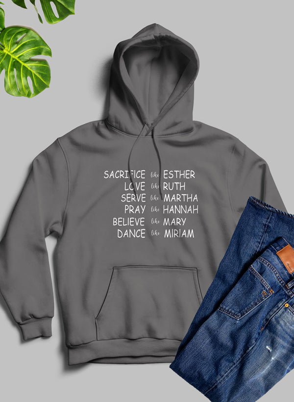 Women of the Bible Hoodie - Two & Gathered