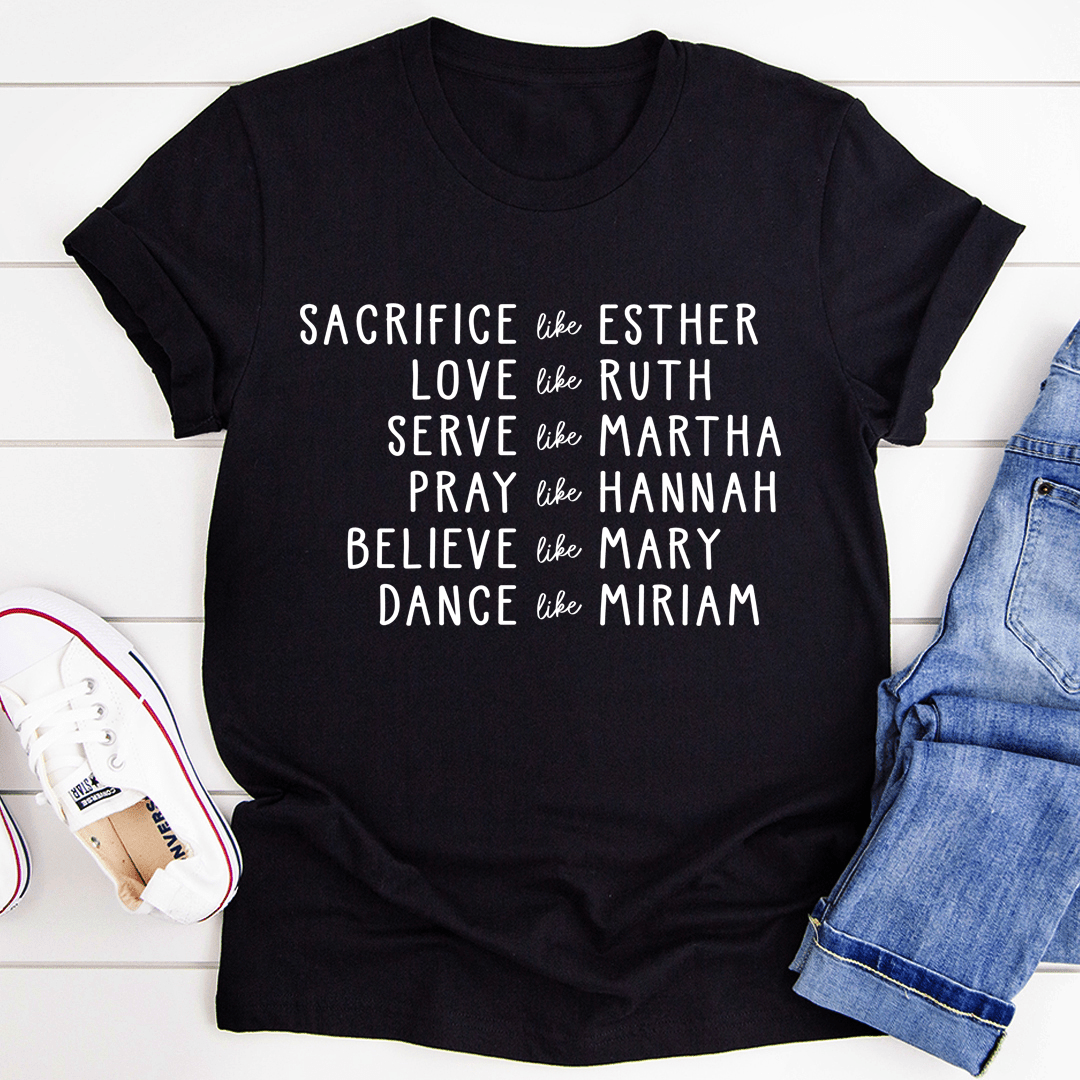Women of the Bible T-Shirt - Two & Gathered