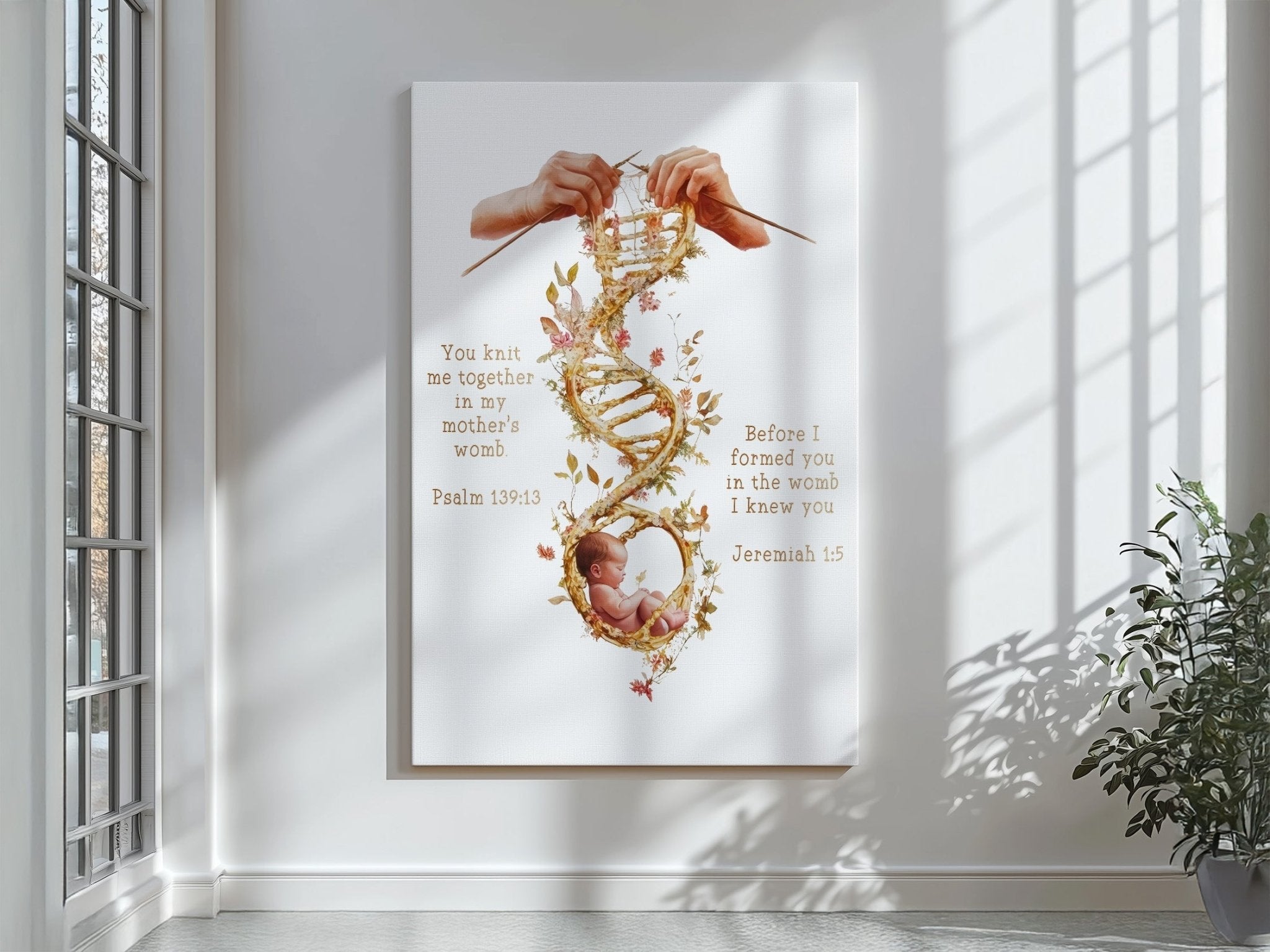 Wonderfully Made | Canvas Artwork - Two & Gathered
