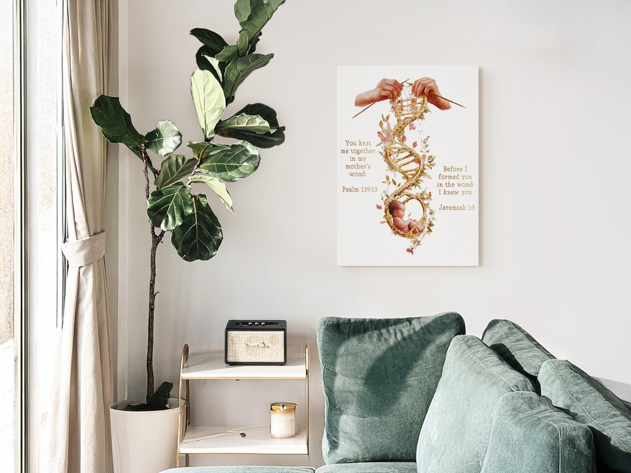 Wonderfully Made | Canvas Artwork - Two & Gathered