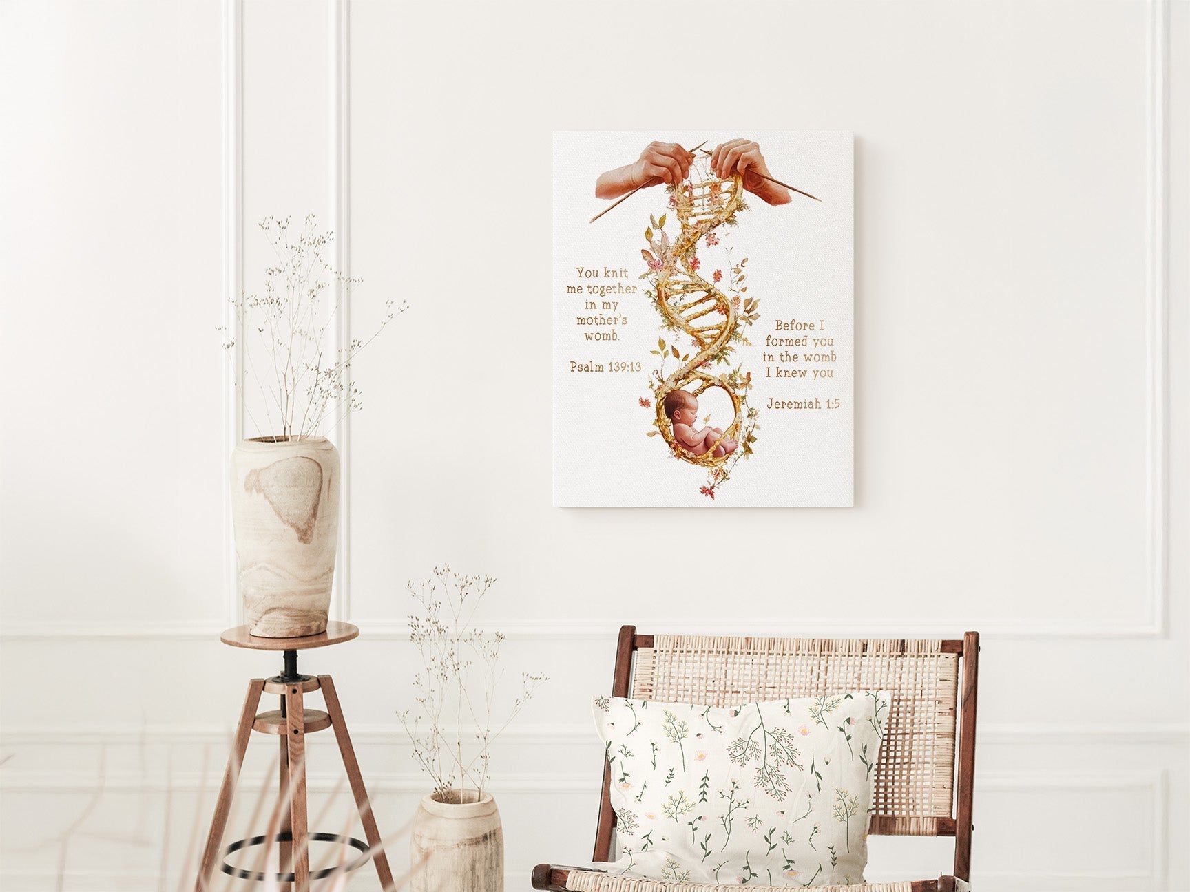 Wonderfully Made | Canvas Artwork - Two & Gathered