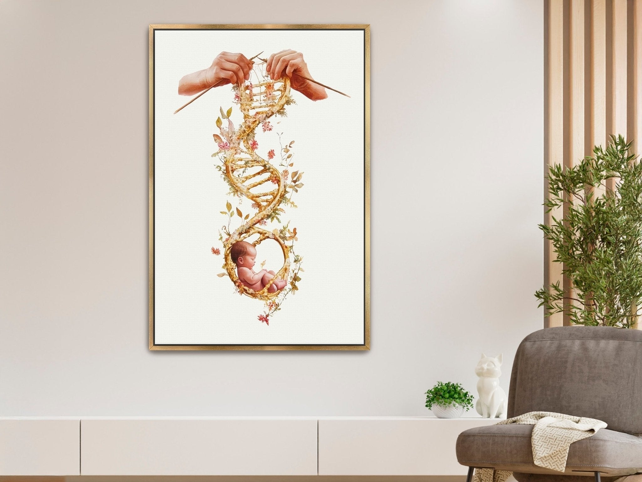 Wonderfully Made | Canvas Artwork - Two & Gathered