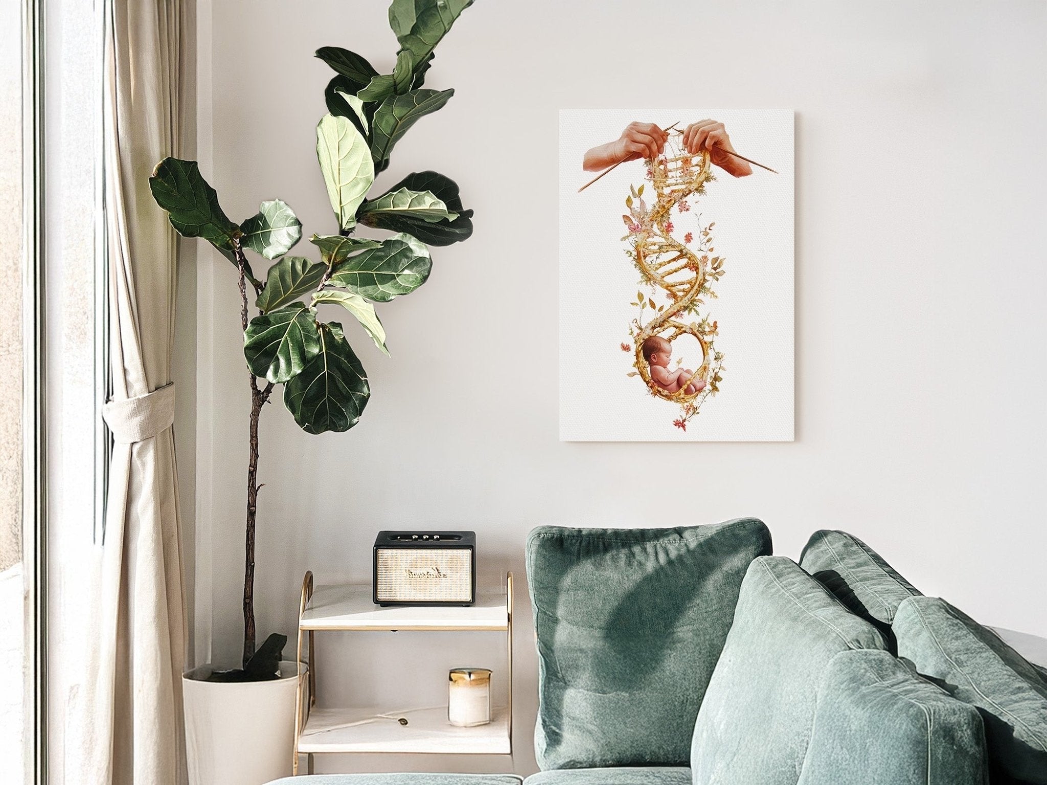 Wonderfully Made | Canvas Artwork - Two & Gathered