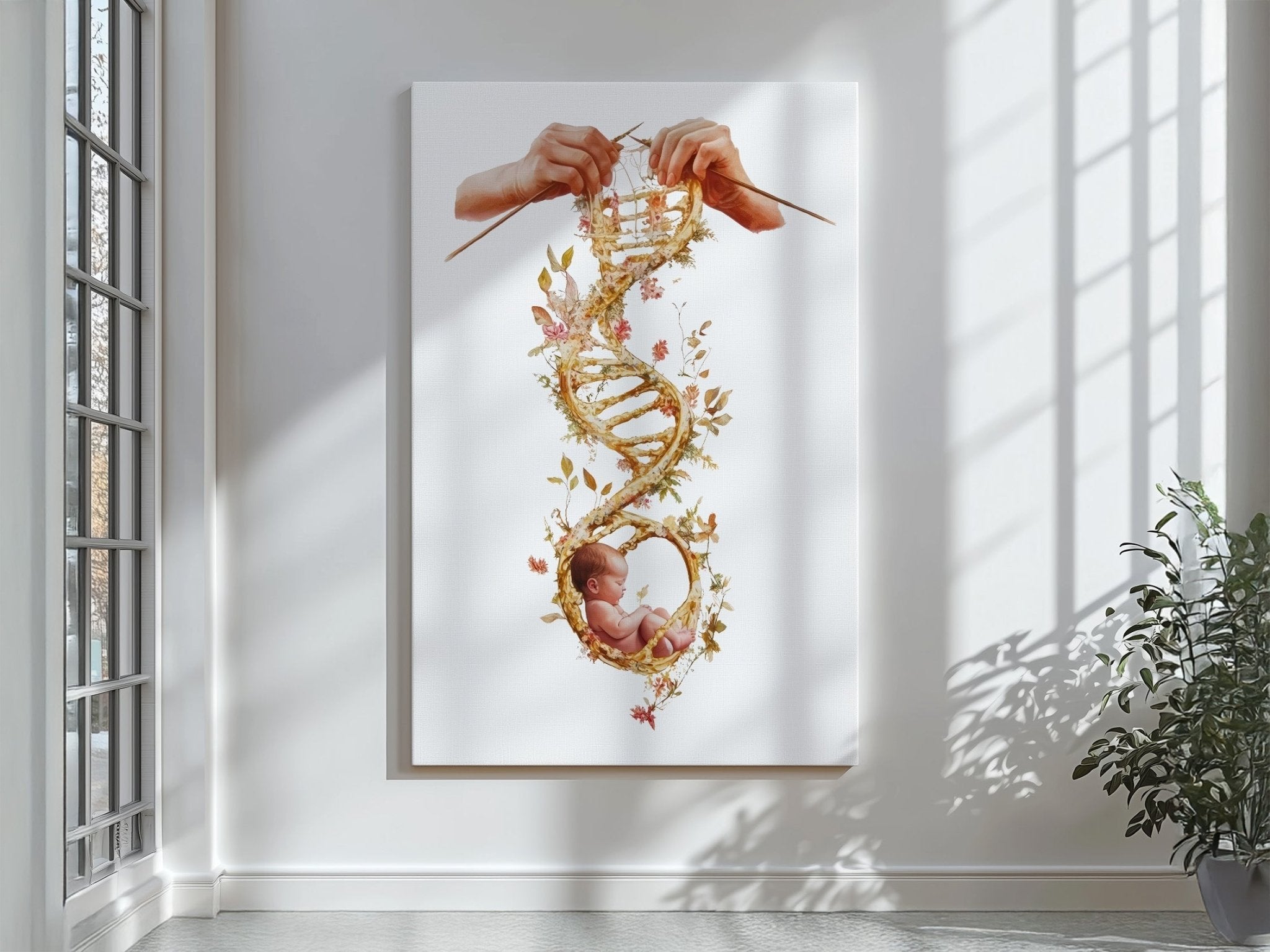 Wonderfully Made | Canvas Artwork - Two & Gathered