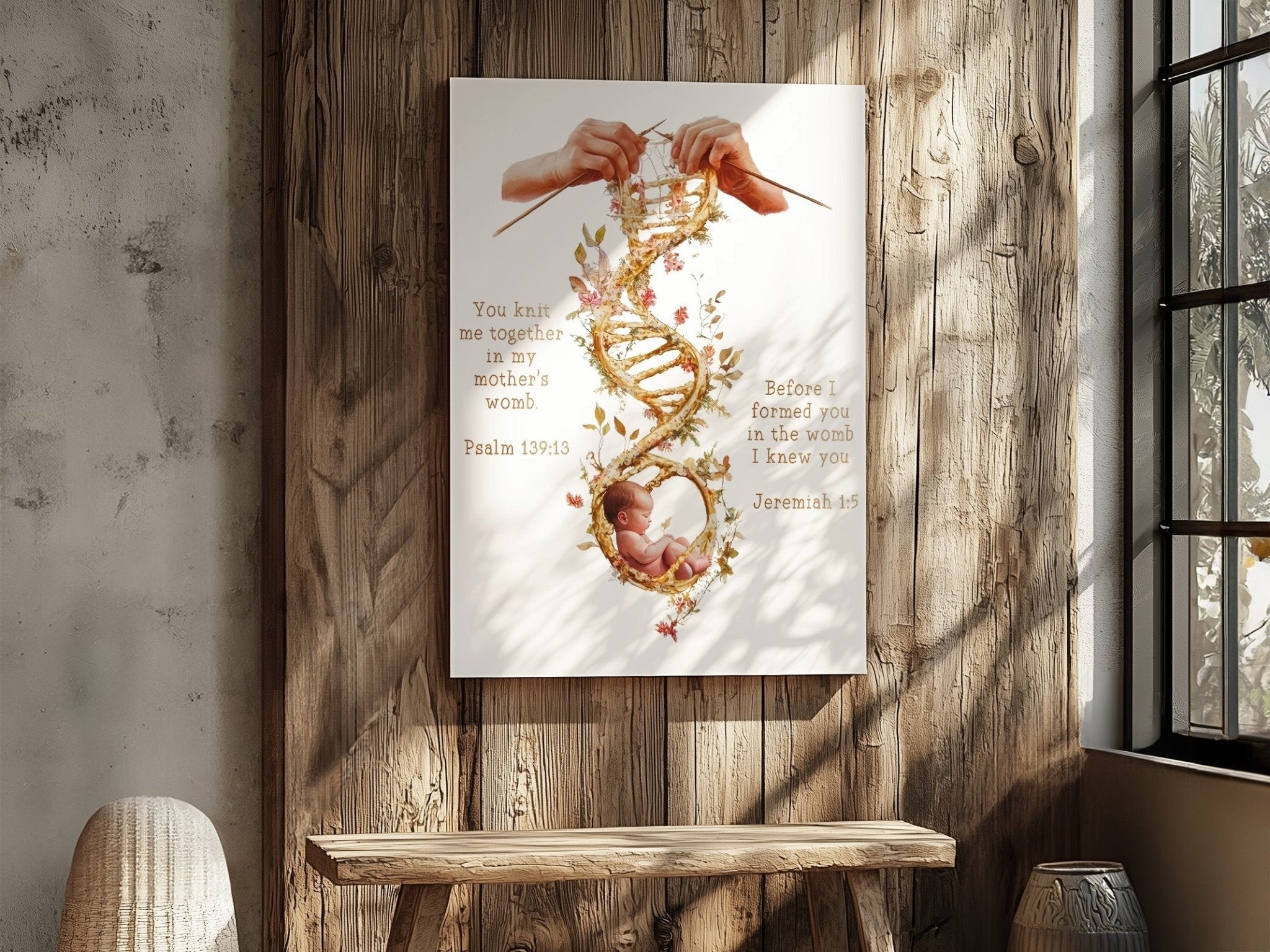 Wonderfully Made | Canvas Artwork - Two & Gathered