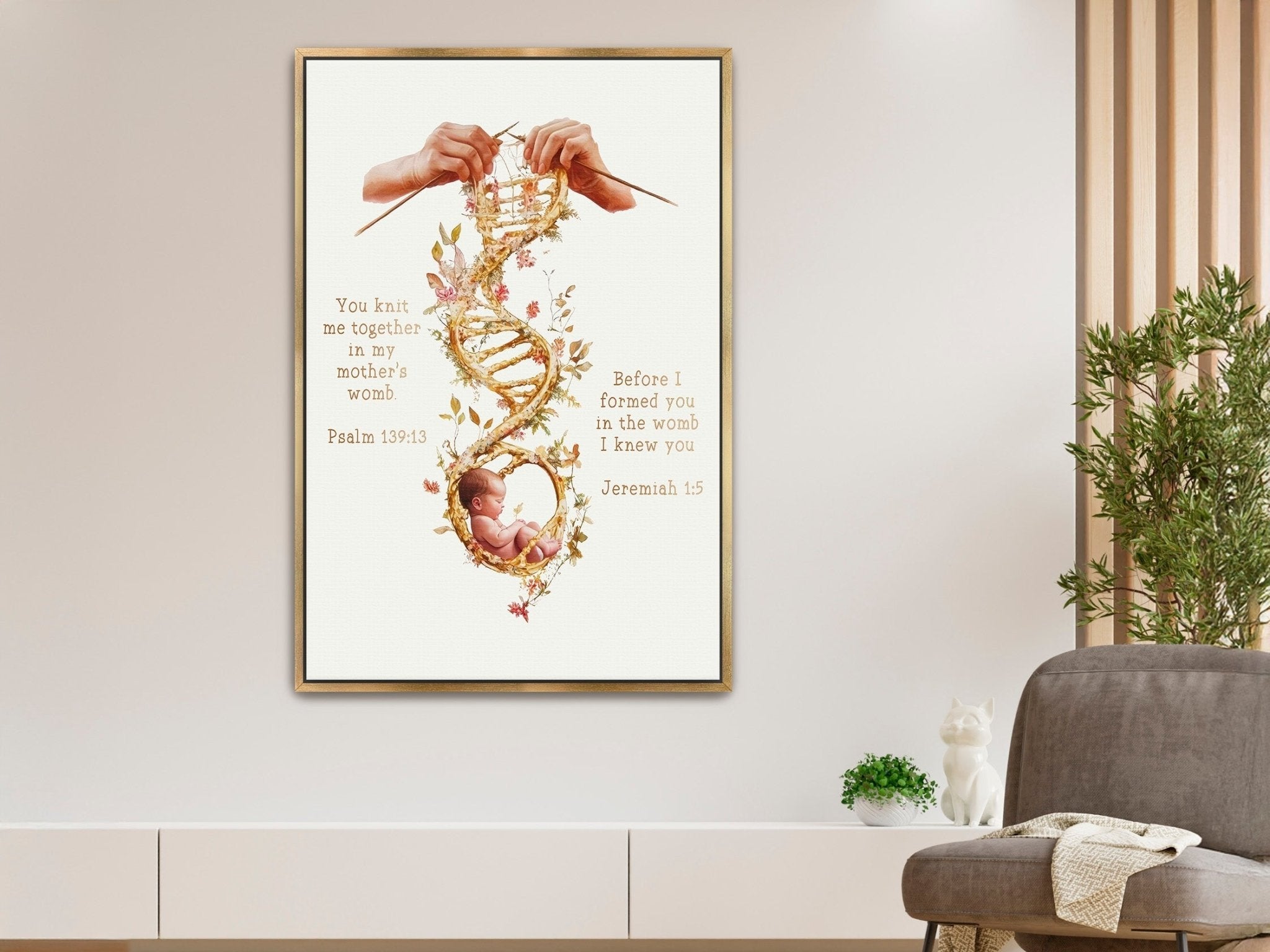 Wonderfully Made | Canvas Artwork - Two & Gathered