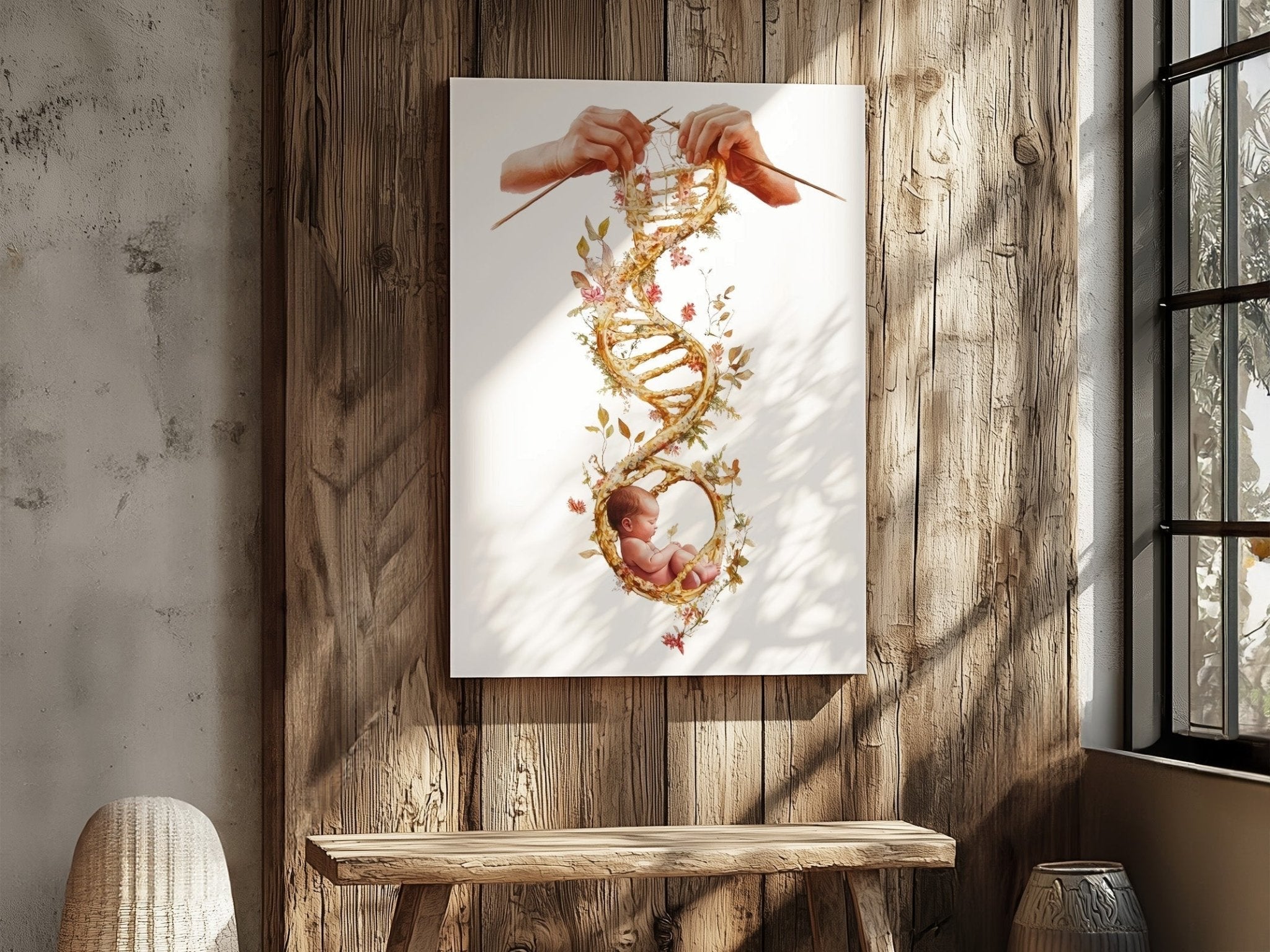 Wonderfully Made | Canvas Artwork - Two & Gathered