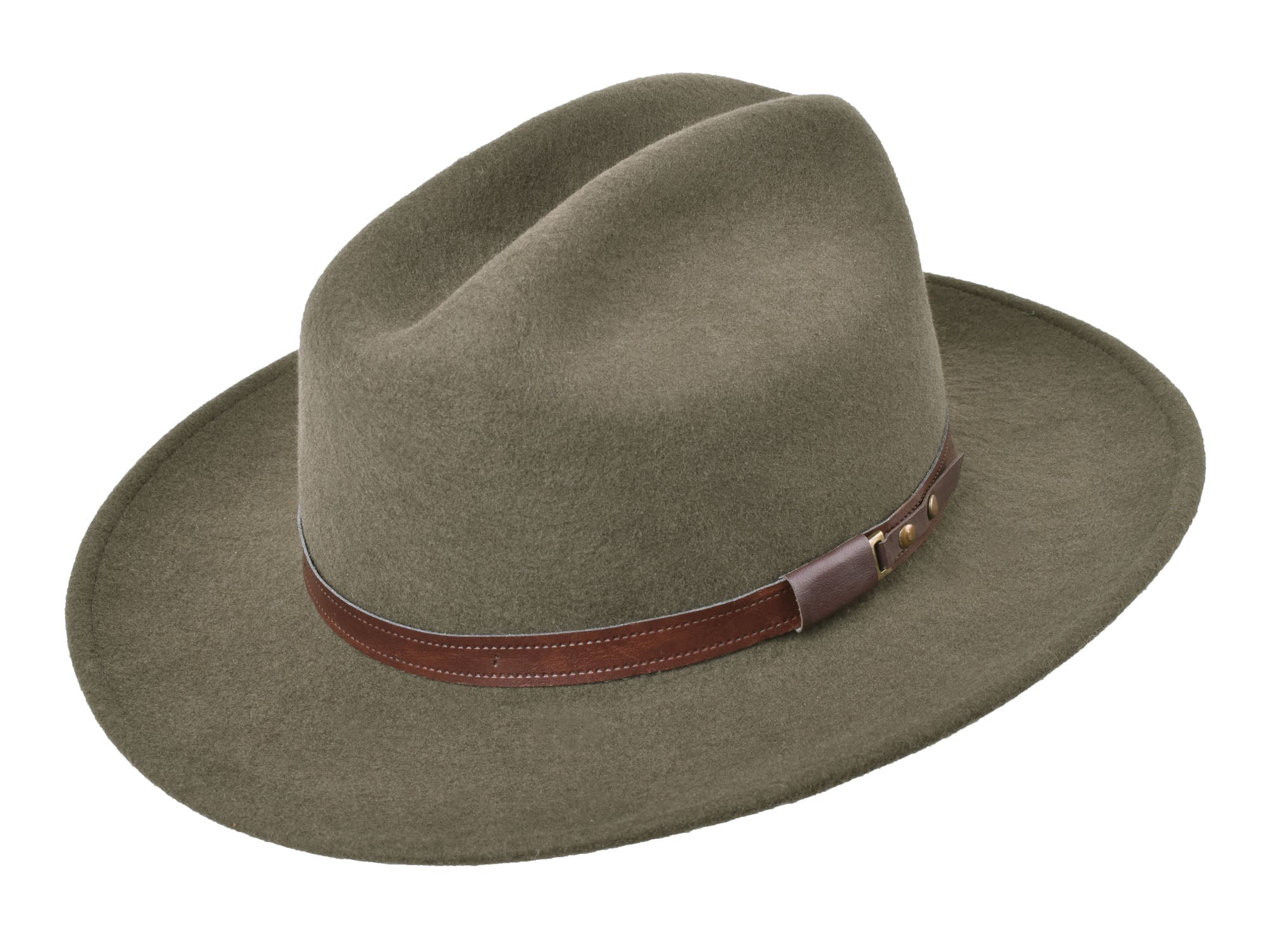 Wool Felt Hat Terra - Two & Gathered