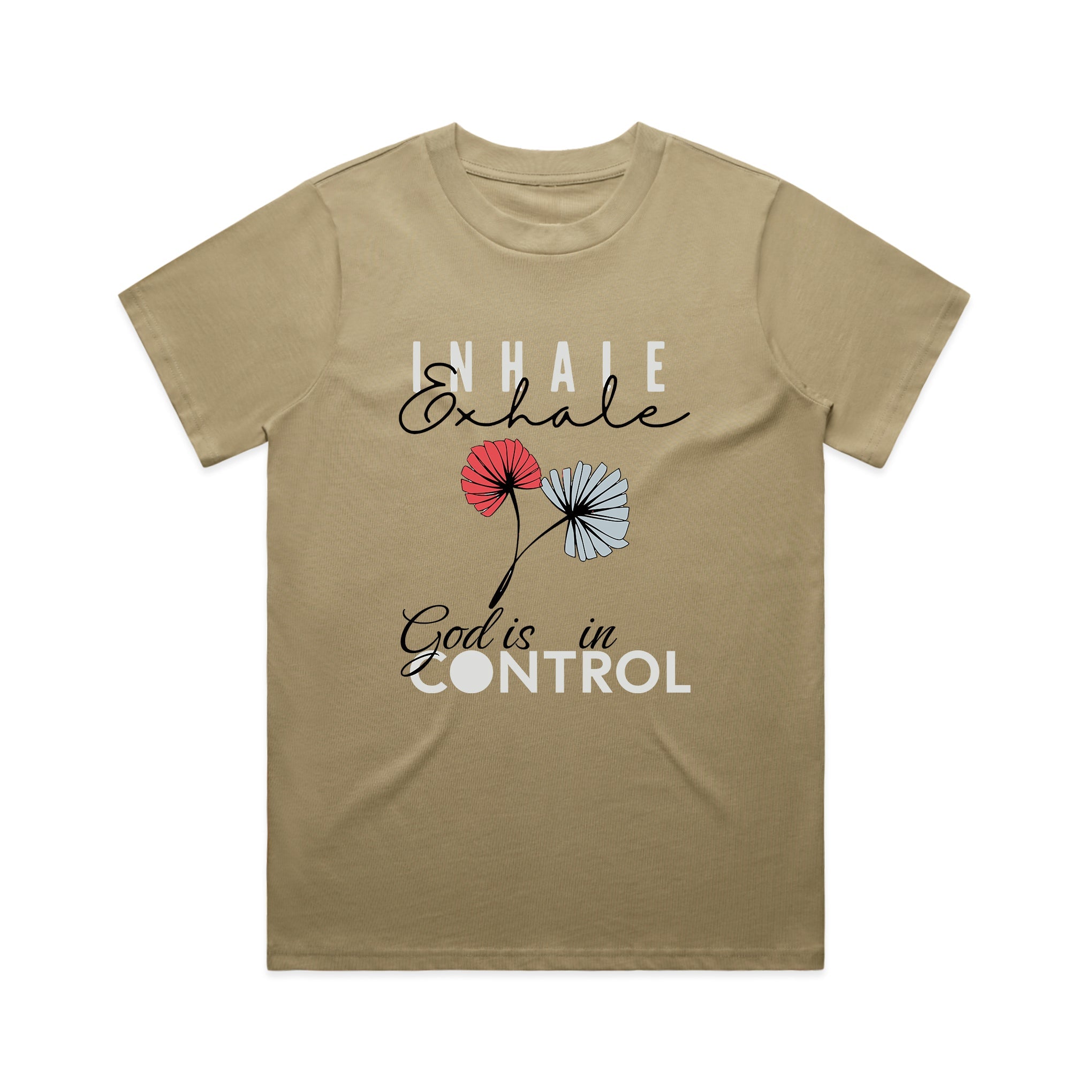 Wo's Classic Tee God is in control - Two & Gathered