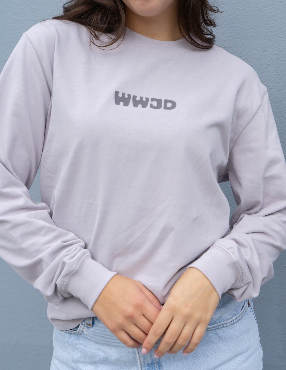 WWJD Purple Unisex Tee - Two & Gathered