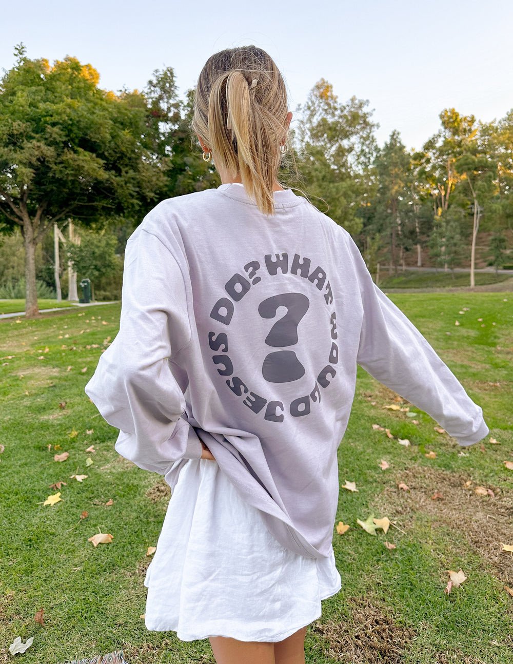 WWJD Purple Unisex Tee - Two & Gathered