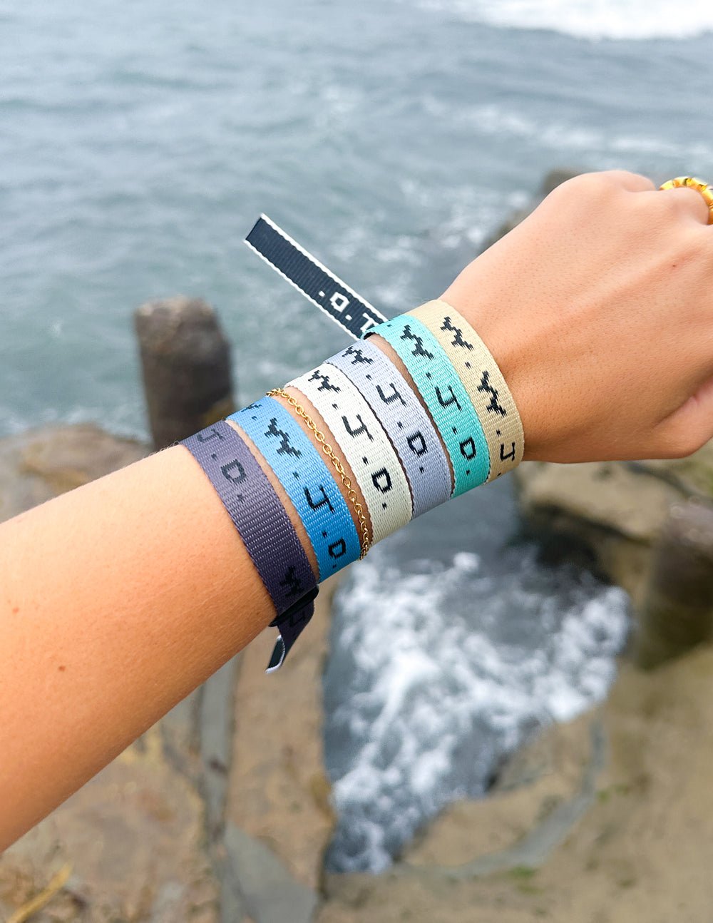 WWJD Surf Bracelet Pack - Two & Gathered