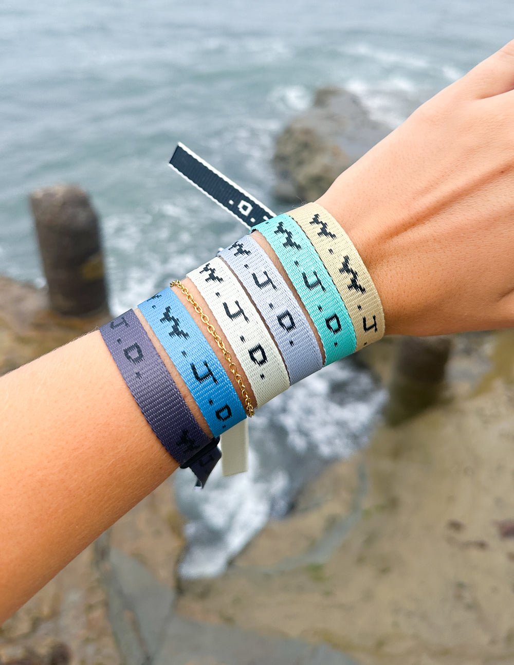 WWJD Surf Bracelet Pack - Two & Gathered