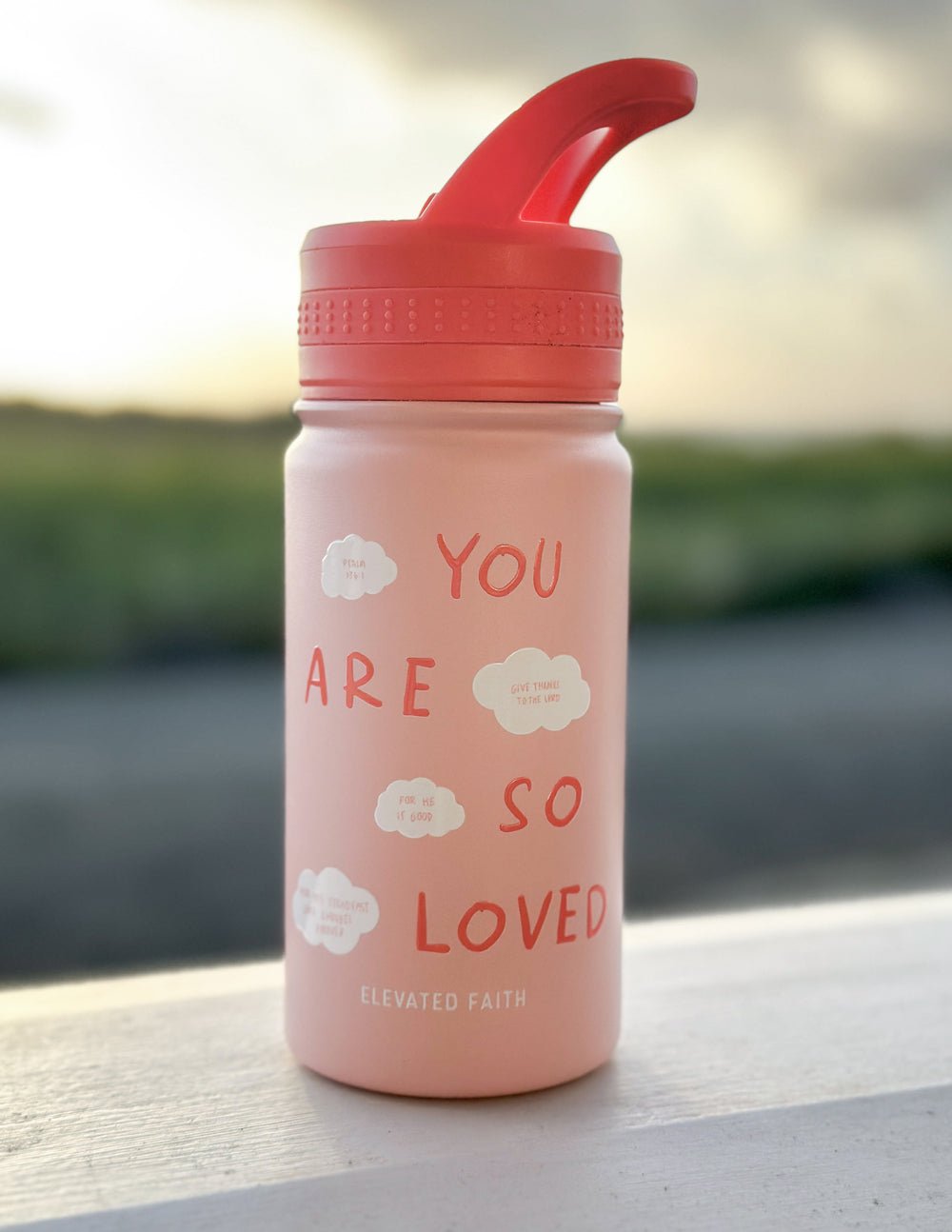 You Are So Loved Kids Water Bottle - Two & Gathered