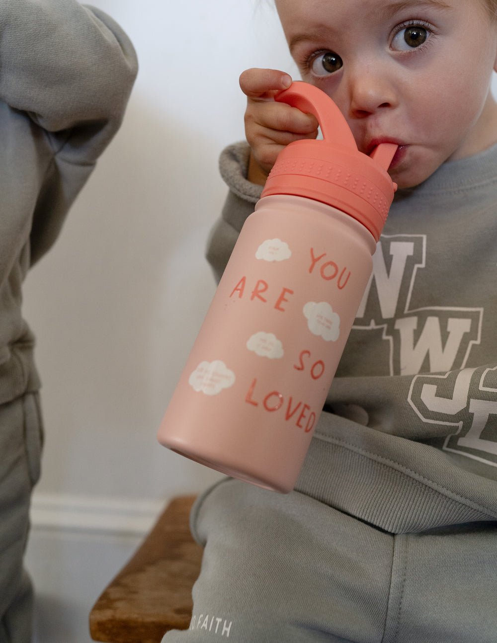 You Are So Loved Kids Water Bottle - Two & Gathered
