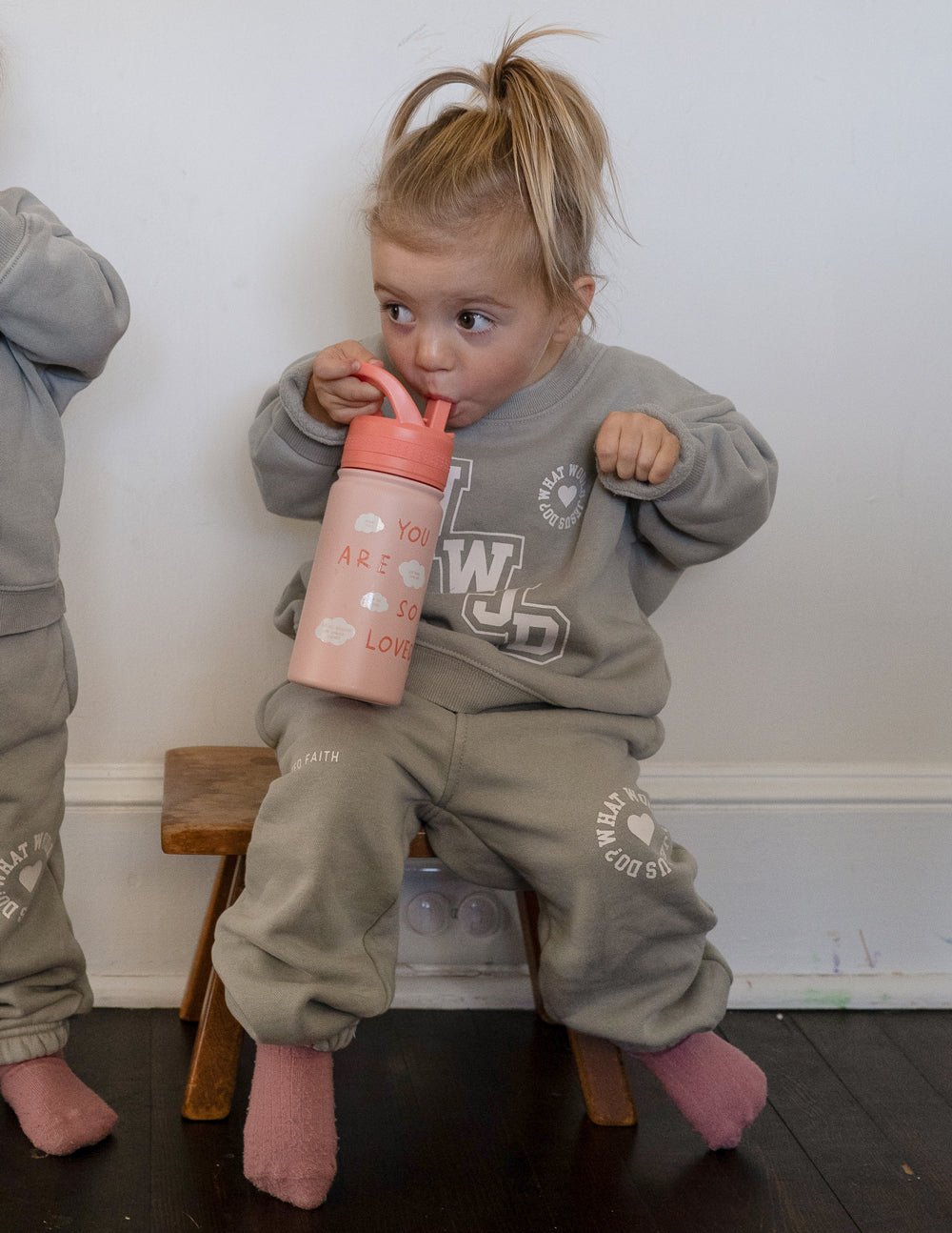 You Are So Loved Kids Water Bottle - Two & Gathered
