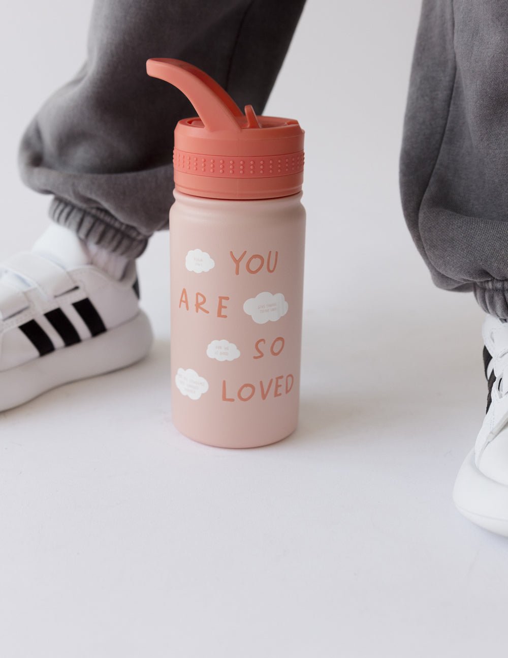 You Are So Loved Kids Water Bottle - Two & Gathered